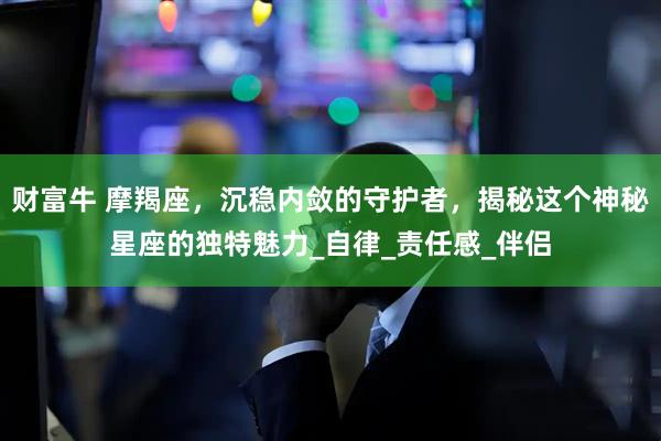财富牛 摩羯座，沉稳内敛的守护者，揭秘这个神秘星座的独特魅力_自律_责任感_伴侣